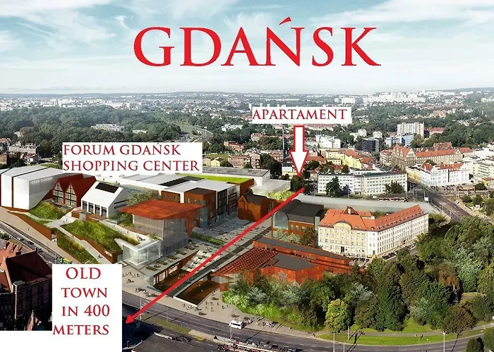 Berg Apartament Red Obok Starego Miasta